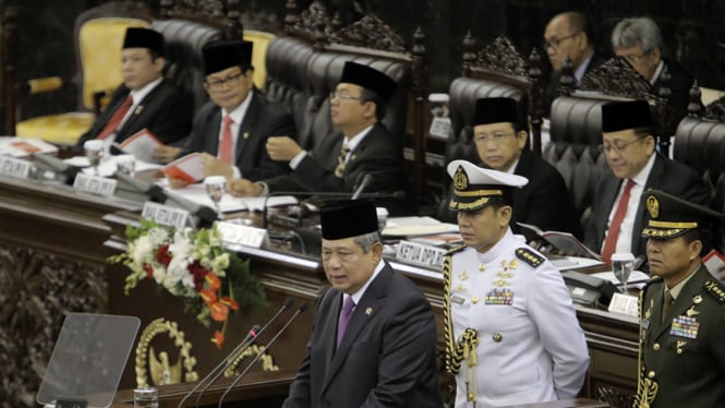 Pidato Kenegaraan Terakhir SBY