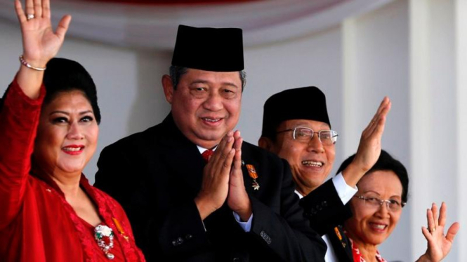 Presiden Susilo Bambang Yudhoyono dan Wakil Presiden Boediono saat masih menjabat.