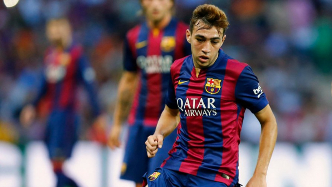 Penyerang muda Barca, Munir El Haddadi