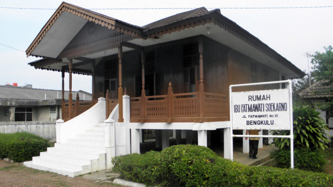 Rumah Fatmawati Soekarno di Bengkulu