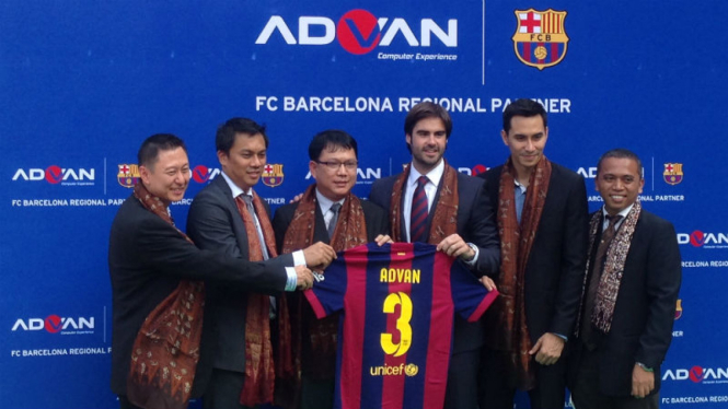 Barcelona jalin kerjasama dengan perusahaan Indonesia