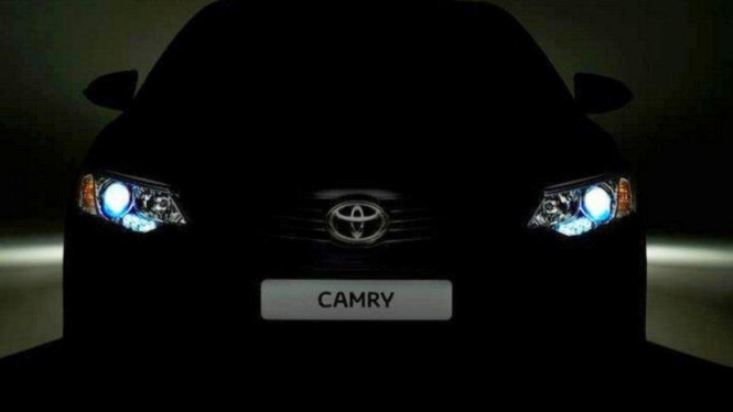 Teaser Toyota Camry 2015.