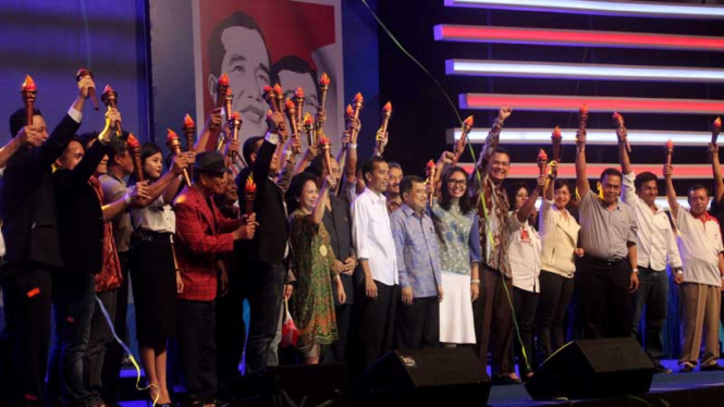 Jokowi-JK Hadiri Halal BIhalal NasDem
