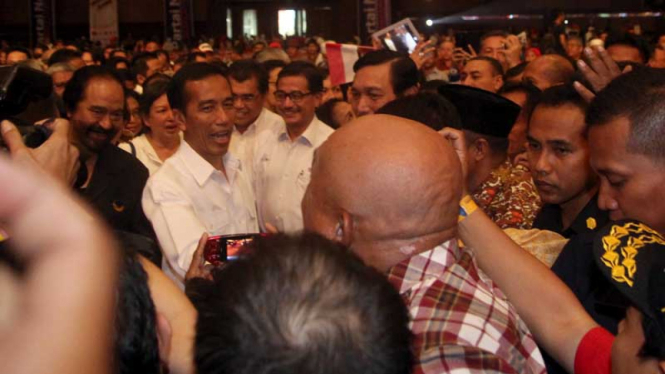 Jokowi-JK Hadiri Halal BIhalal NasDem