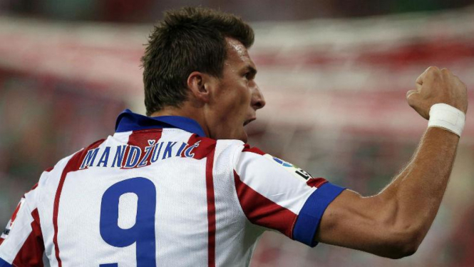 Striker Atletico Madrid, Mario Mandzukic