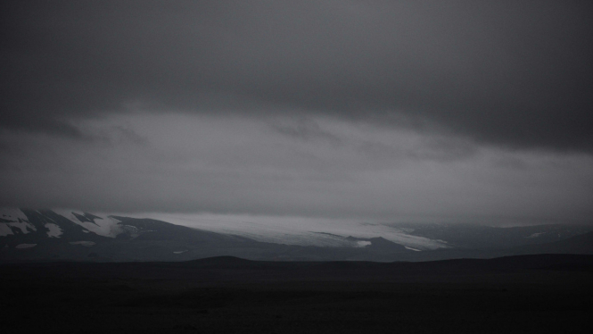Gunung berapi Bardarbunga di Islandia 19 Agustus 2014