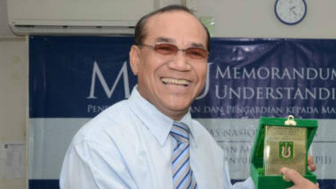 Rektor Universitas Nasional, El Amry Bermawi Putera.