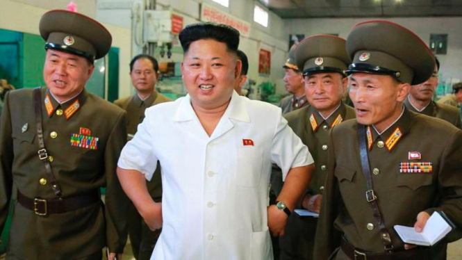 Pemimpin Korea Utara Kim Jong-un