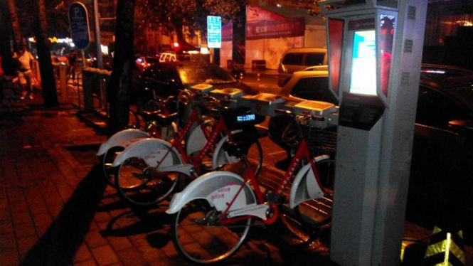 Sepeda sewaan di Beijing
