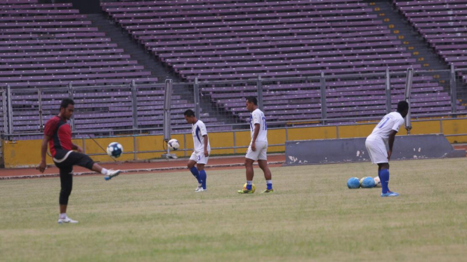 Latihan Barito Jelang Menghadapi Persija Jakarta di GBK