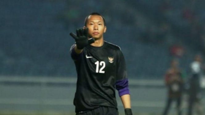 Kiper Timnas Indonesia U-23, Awan Setho Rahardjo.