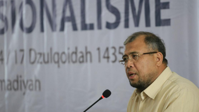 Patrialis Akbar Saat Berbicara di Muhammadiyah dan Konstitusionalisme