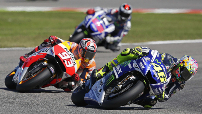 rossi juarai GP Misano Adriatico