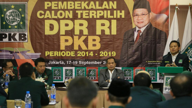 Muhaimin Iskandar di Pembekalan Calon Terpilih DPR dari PKB