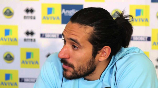 Pemain asal Argentina, Jonas Gutierrez