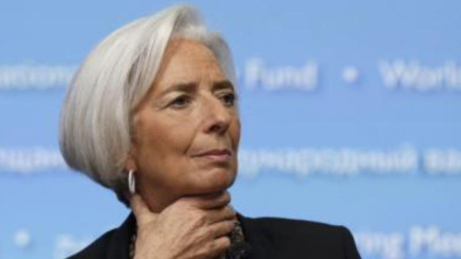 Direktur IMF dan mantan Menteri Keuangan Prancis, Christine Lagarde
