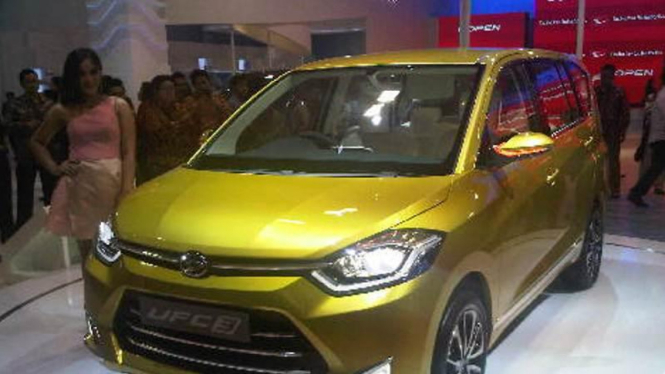 Mobil konsep Daihatsu UFC-3 yang jadi basis Sigra.