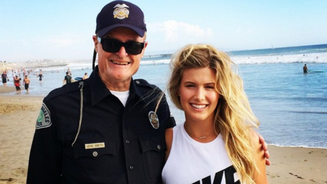 Eugenie Bouchard di Pantai Venice