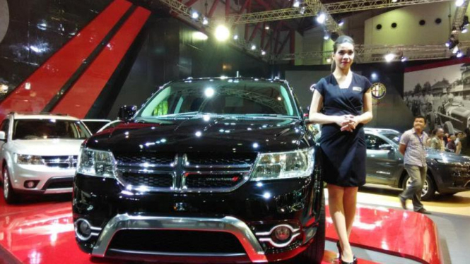 Mobil spesial Dodge di Indonesia International Motor Show (IIMS)