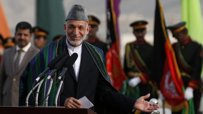 Presiden Afghanistan Hamid Karzai
