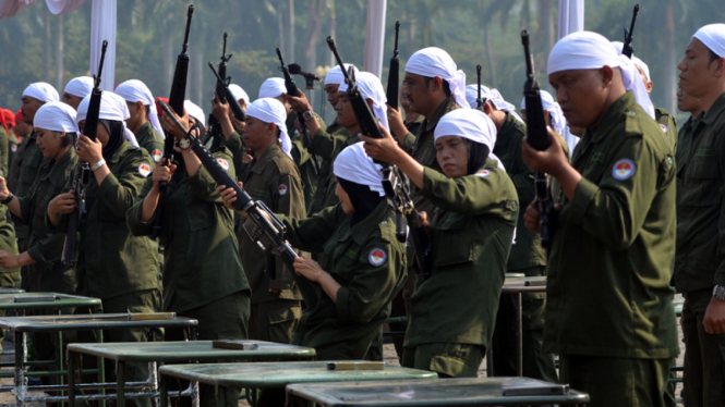 Upacara Penutupan Pendidikan Bela Negara