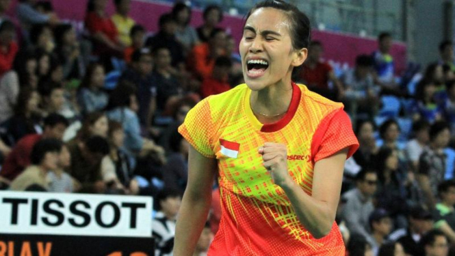 Tunggal putri Indonesia, Bellaetrix Manuputty di Asian Games 2014