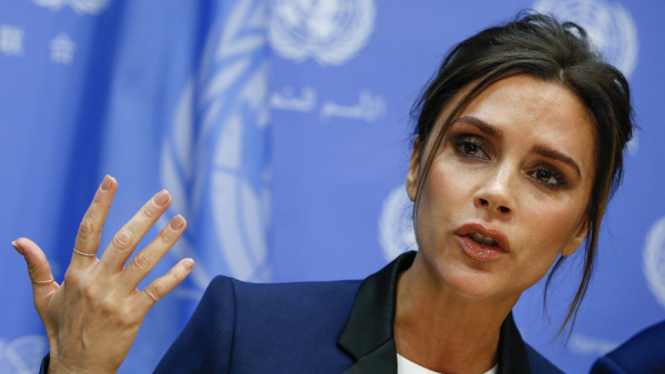 Victoria Beckham ditunjuk menjadi Duta UNAIDS.