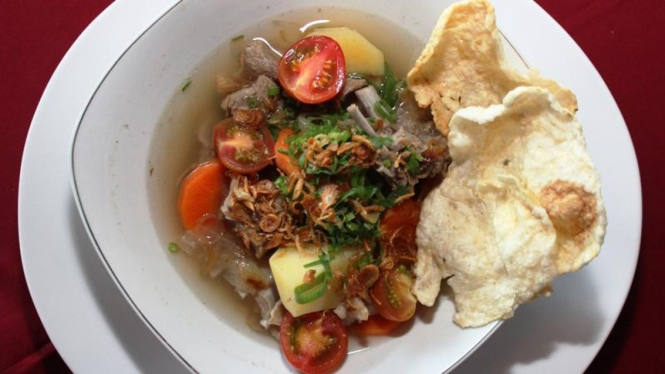 Resep sop daging sapi.