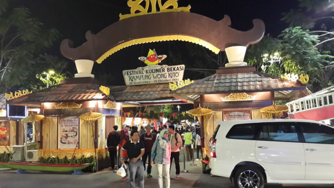 Festival Kuliner Bekasi Kampung Wong Kito di Summarecon Mal Bekasi