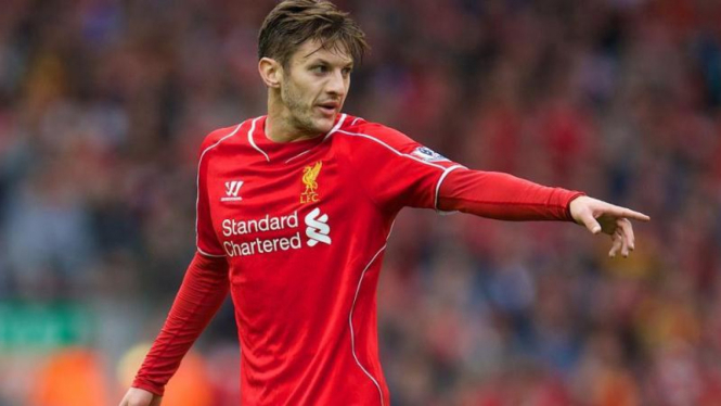 Gelandang Liverpool, Adam Lallana