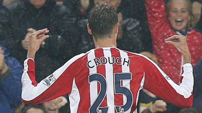 Gaya selebrasi unik Peter Crouch, Berdie