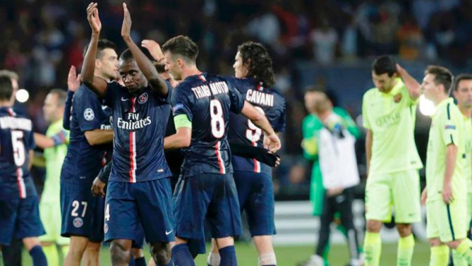 Paris Saint-Germain mengalahkan Barcelona 3-2 di Liga Champions