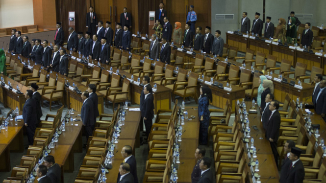 Sidang Paripurna Pemilihan Pimpinan DPR