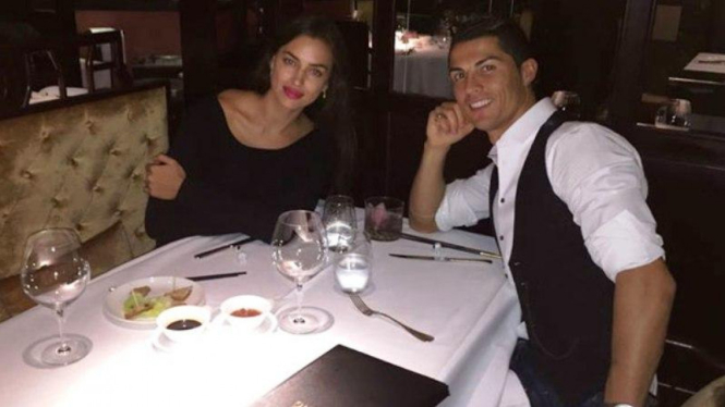 Cristiano Ronaldo dan irina Shayk