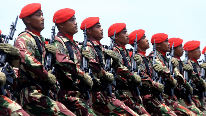 Parade Pasukan dan Alutsista di HUT TNI ke 69