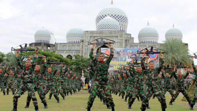 Perayaan HUT TNI di Aceh