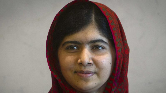 Malala Yousafzai peraih Nobel Perdamaian 2014.