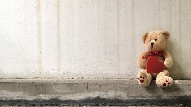 Ilustrasi boneka teddy bear