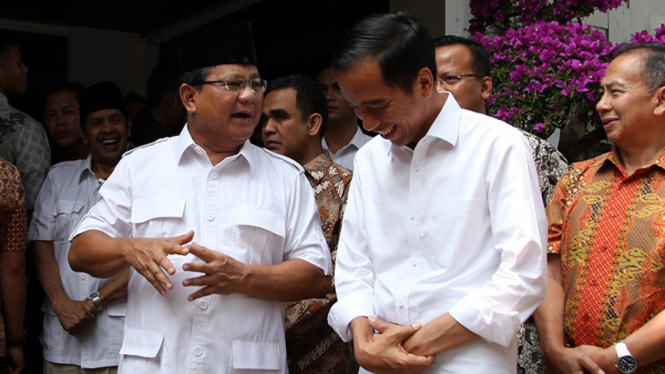 Joko Widodo Temui Prabowo Subianto