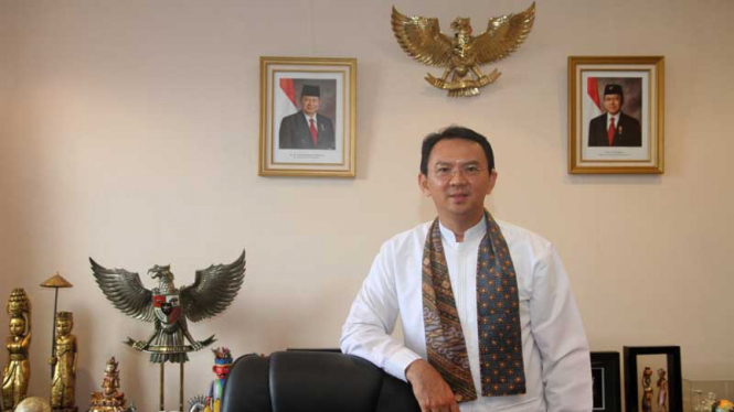 Gubernur DKI Jakarta Basuki Tjahaja Purnama alias Ahok