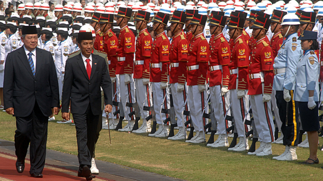 Jokowi Tiba di Istana Negara