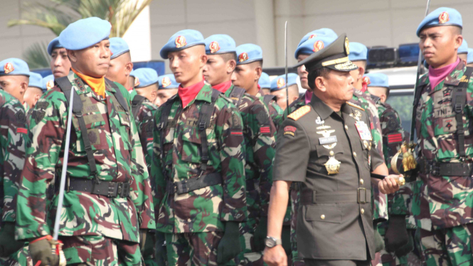 Panglima TNI Pimpin Langsung Upacara Sertijab Komandan Paspampres