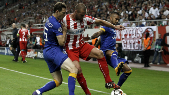 Olympiakos versus Juventus