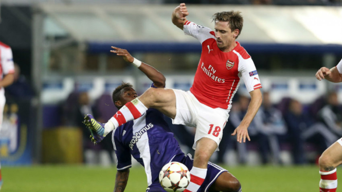 Anderlecht versus Arsenal