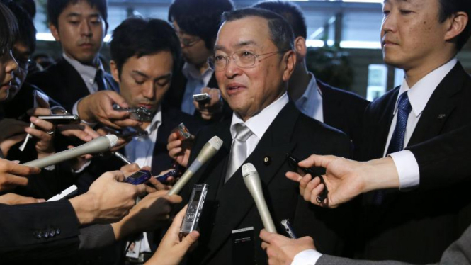 Menteri Perdagangan dan Industri Jepang yang baru, Yoichi Miyazawa.