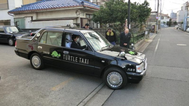 Turtle Taxi di Yokohama Jepang