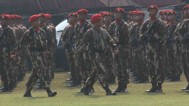 Kasad Pimpin Langsung Upacara Sertijab Danjen Kopassus