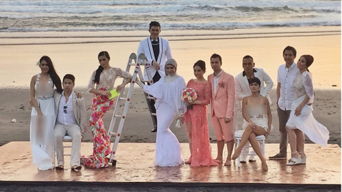 Resepsi Pernikahan Raffi Ahmad dan Nagita Slavina di Bali