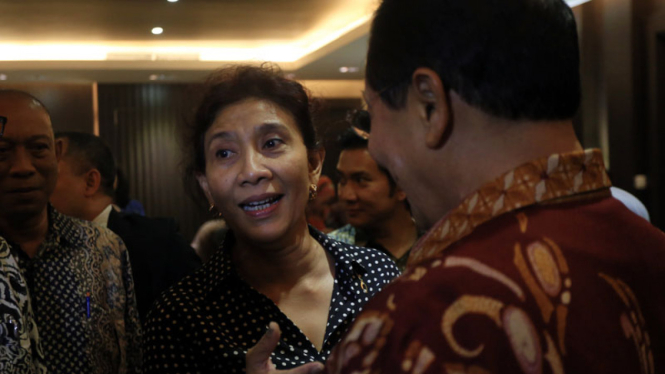 Menteri Kelautan dan Perikanan Susi Pudjiastuti