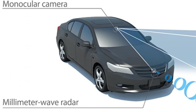 Sistem Honda Sensing.